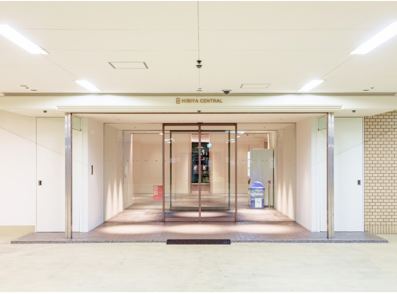 駐車場入口